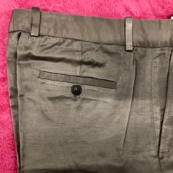 ZARA Cotton Linen Silky Suit Pants, M, NWT - Picture 5 of 6